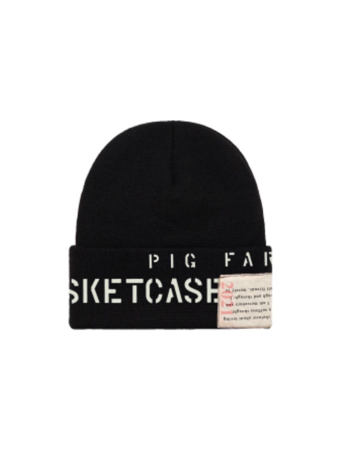 【BASKETCASE】PIGFARM, beanie / 【バスケットケース】ロゴビーニーニット帽