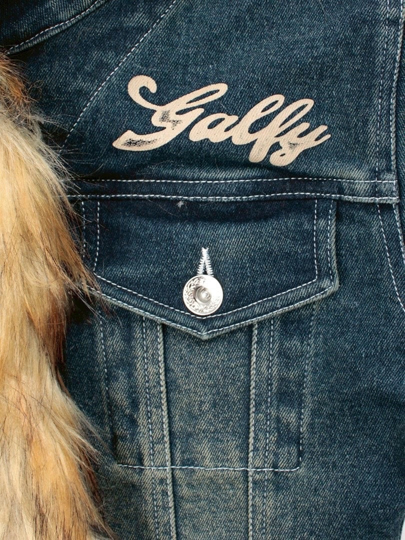 【GALFY】ぎゃるちゃんファーデニムJKT