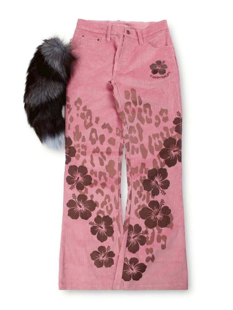 【GALFY】ロゴ的コーデュロイパンツ