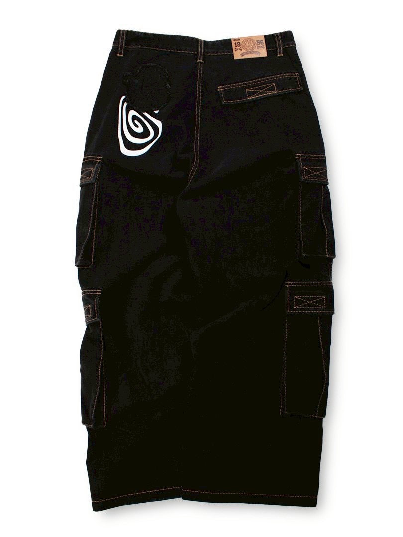 【GALFY】ぐるグニャデニムカーゴ