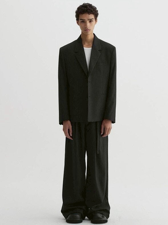 【DNSR】Cinched Stripe Slacks