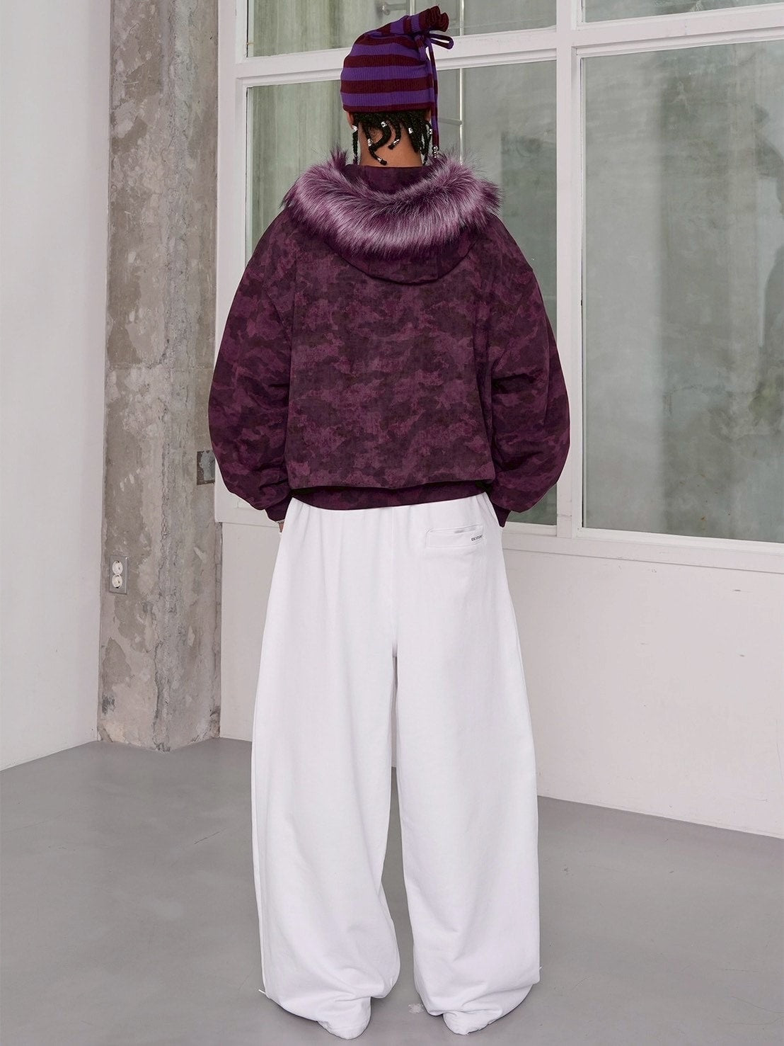 【ESC STUDIO】Upper wear zip-up hoodie