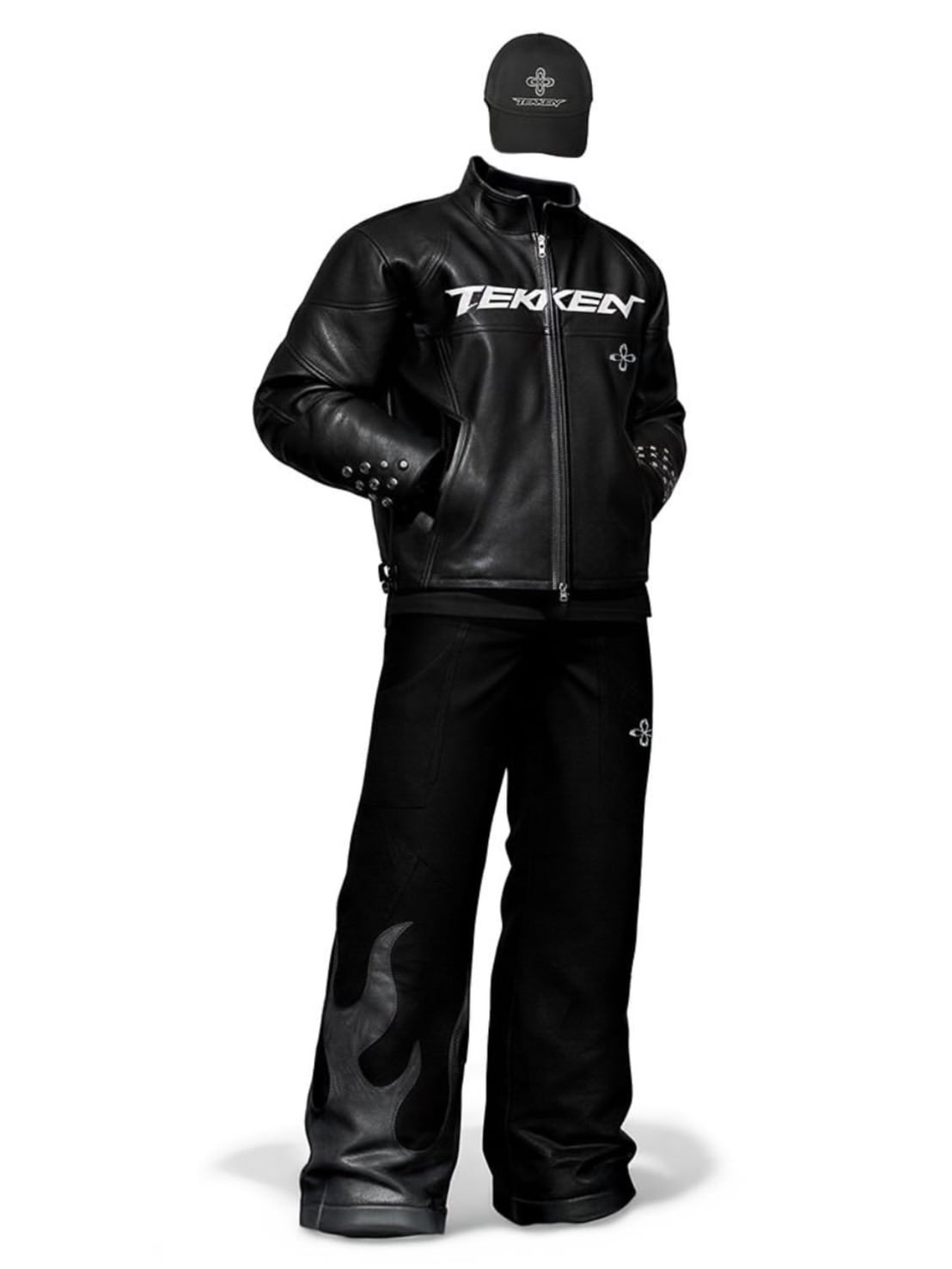 【SURGERY×TEKKEN】LOGO BIKER JACKET