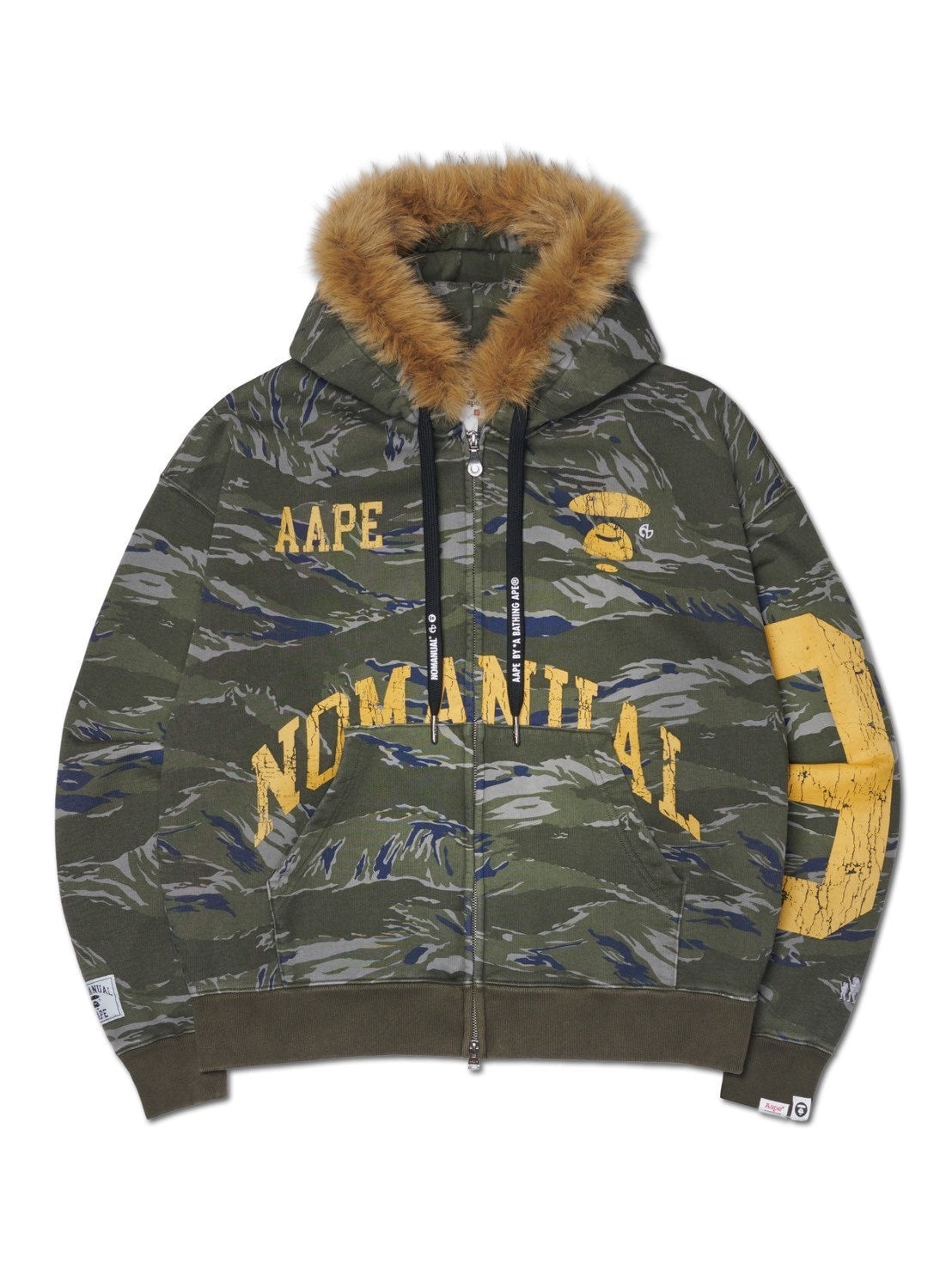 【AAPE X NOMANUAL】AAPE X NOMANUAL HOODIE ZIP-UP 2