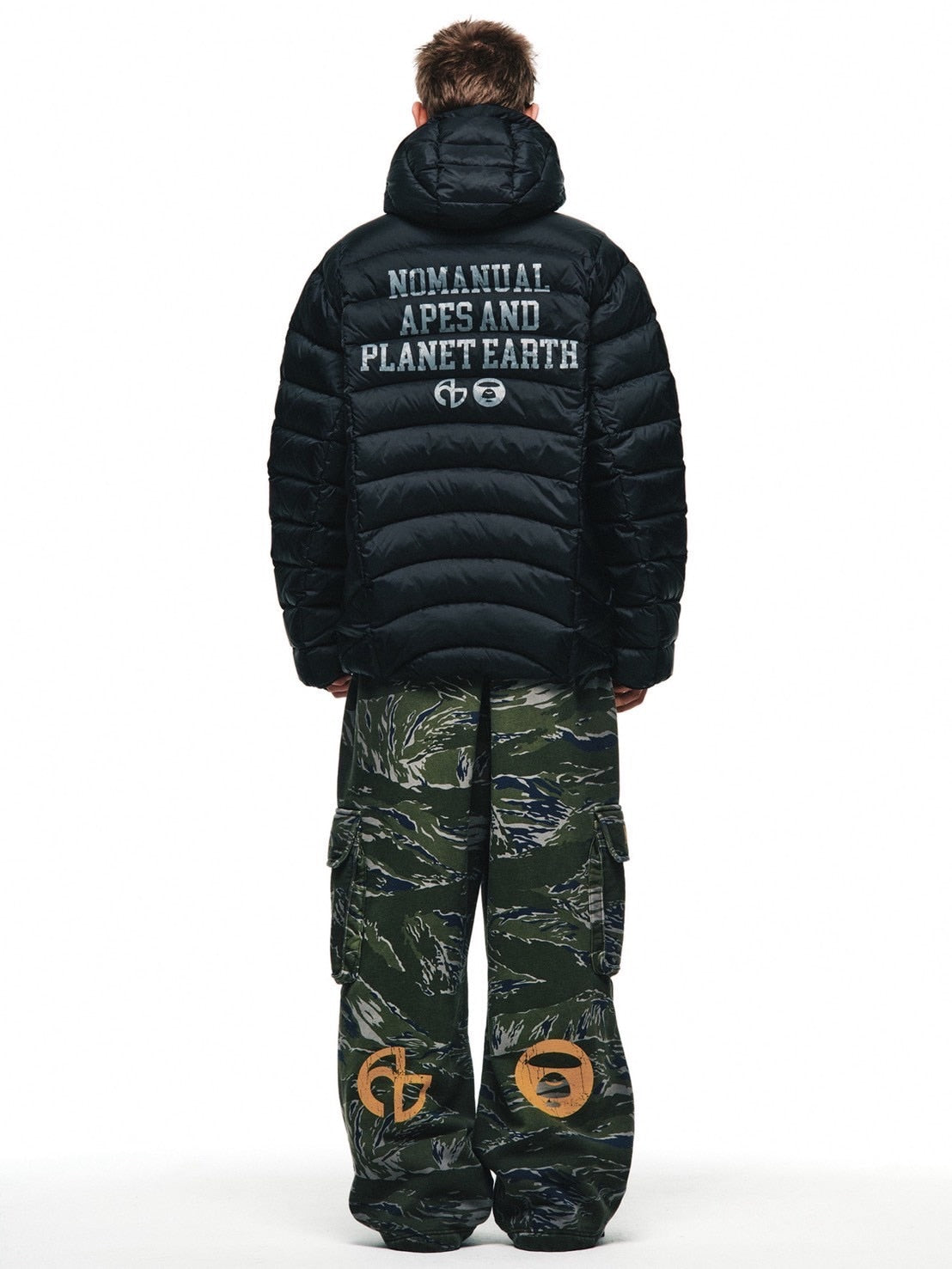 【AAPE X NOMANUAL】AAPE X NOMANUAL SWEATPANTS