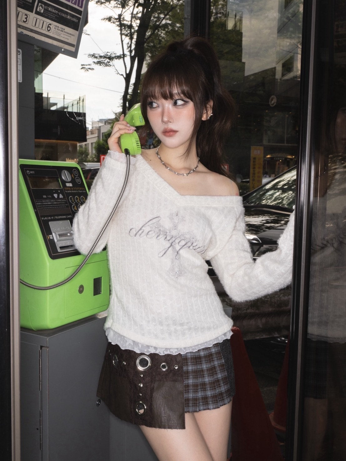 1/2 20:00発売【CHERRYQUIRI】dusky knit inner pt