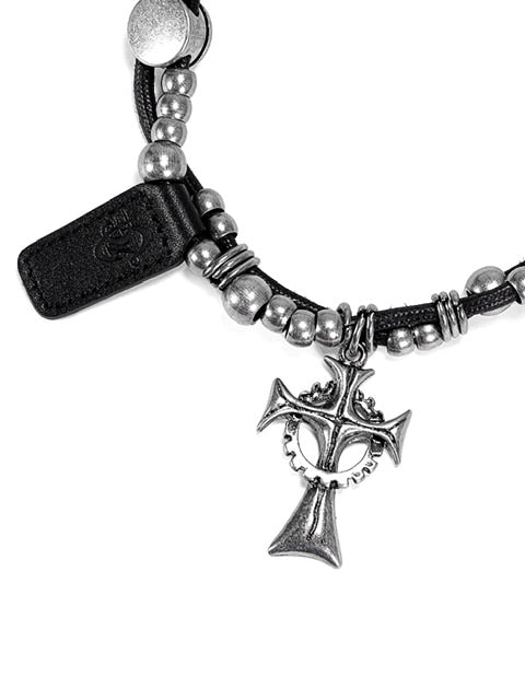 【Rosen Kreuz】guilty cross leather choker