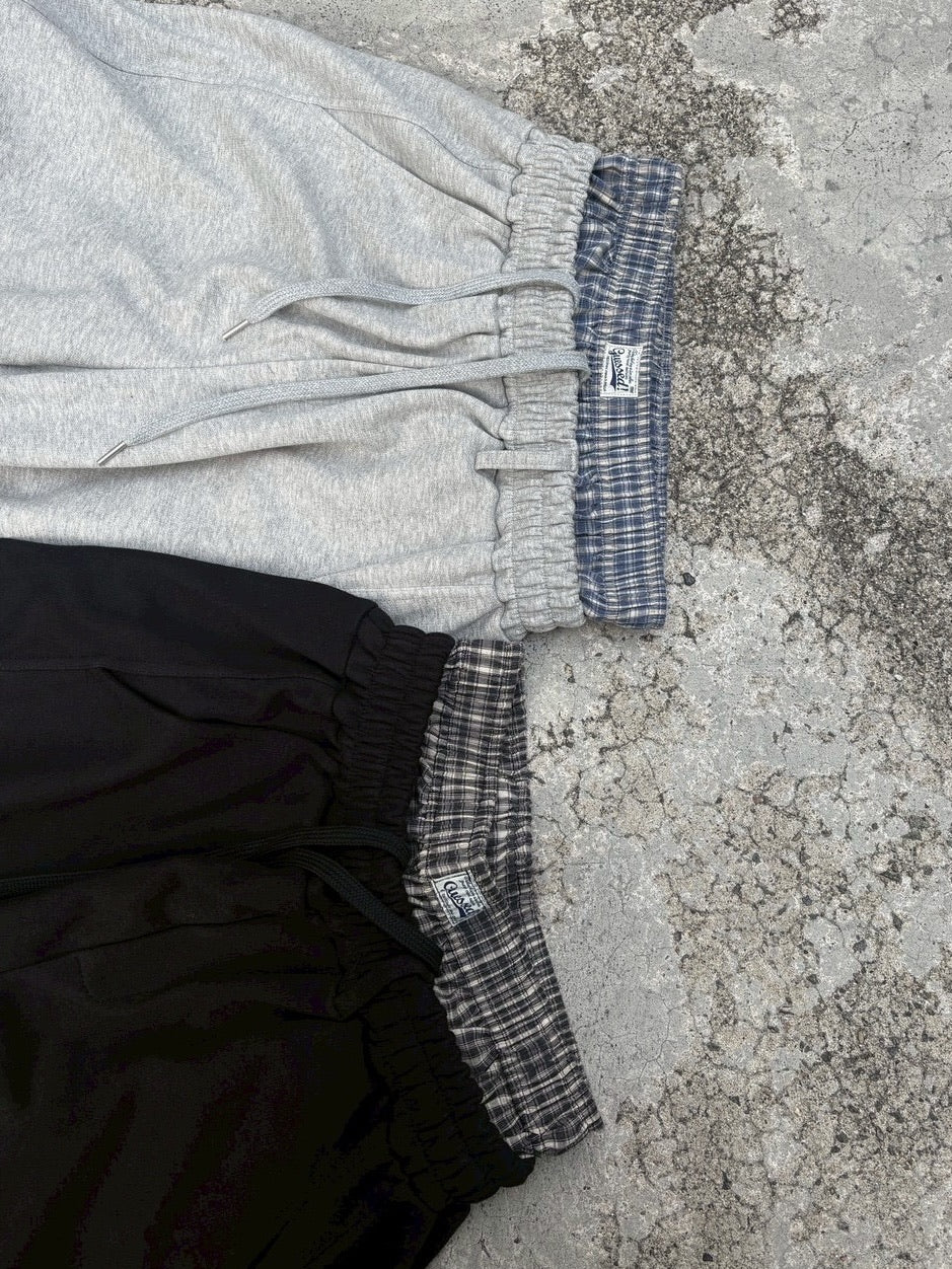 受注制【youll】layered sweat pants (2color)