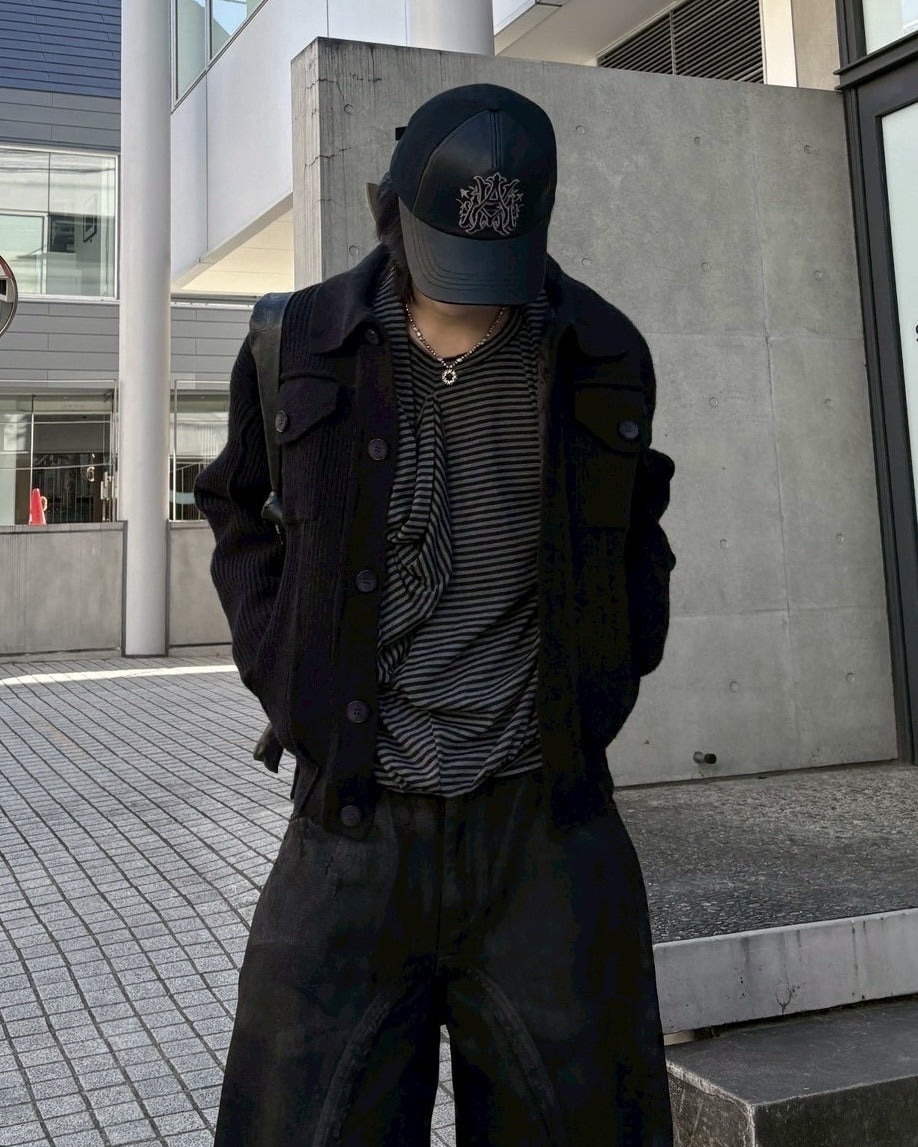 受注制【nmtc +】wool padding knit blouson / 【エヌエムティーシープラス】ウールパディングニットブルゾン (3color)