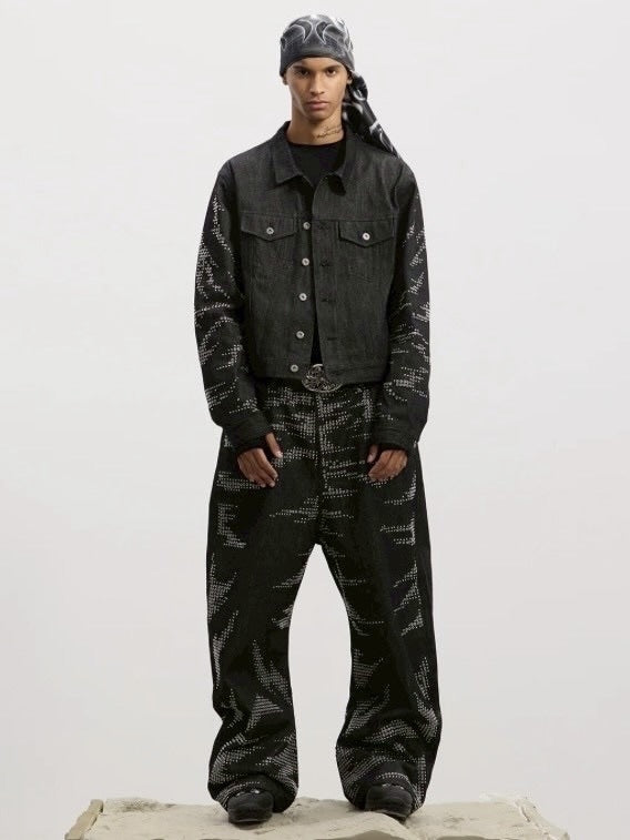 【DND4DES】Skeleton Note Headscarf /【ディーエヌディーフォーデス】グラフィックデザインスカーフ