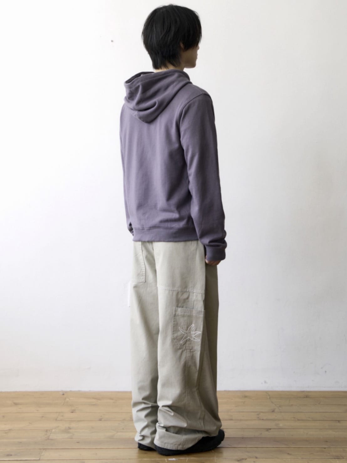 【THECOLDESTMOMENT】TCM nordic hooded zip-up
