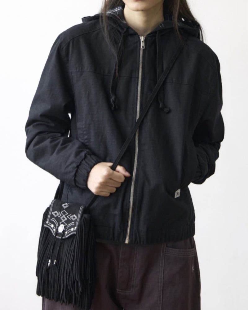 【THECOLDESTMOMENT】TCM mini logo active jacket