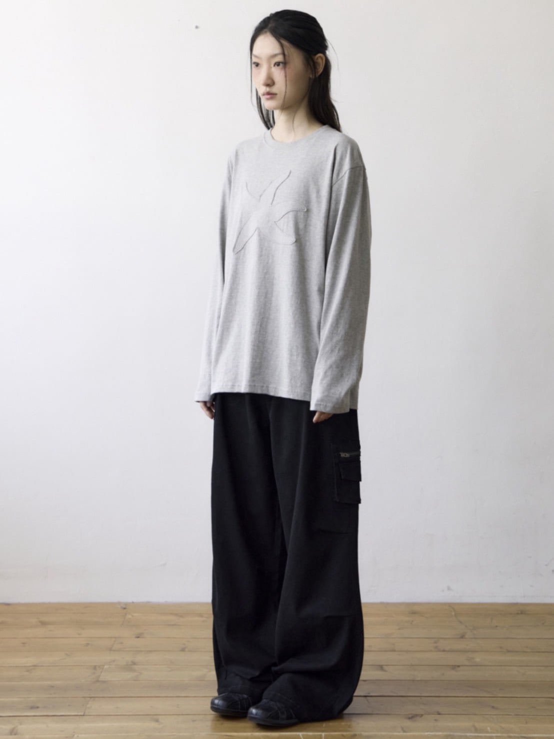 【THECOLDESTMOMENT】TCM double pocket pants