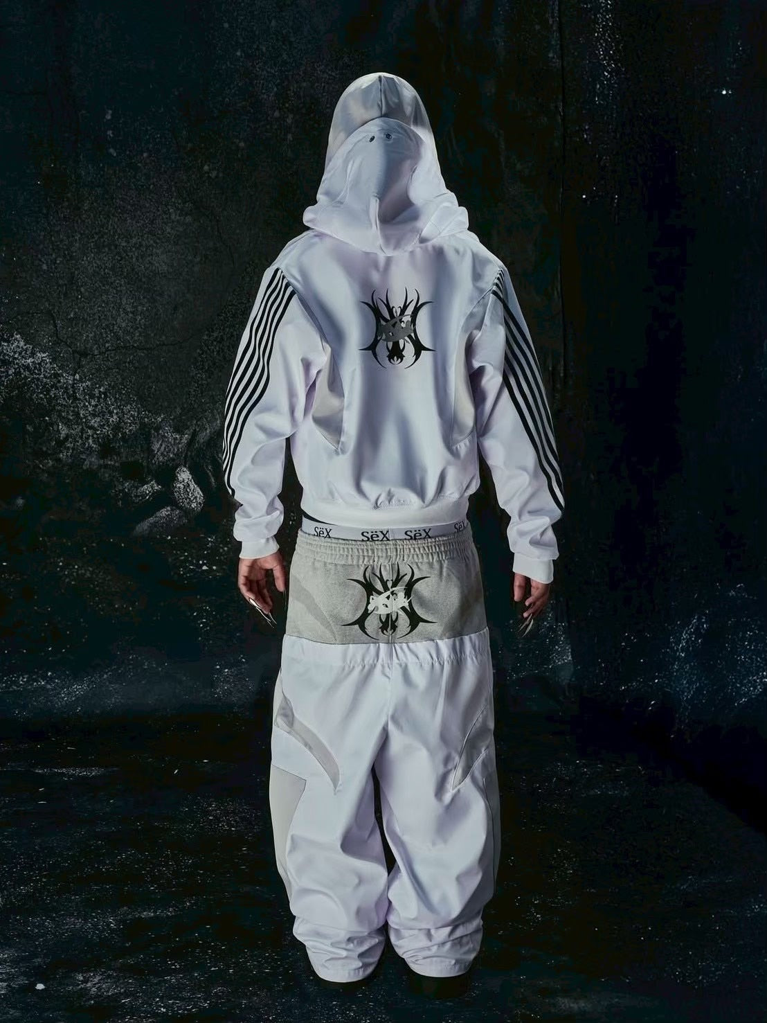 【Cozy world Wide】"BBY TECHBOI" 3 LAYER NYLON TRACKSUIT JACKET / 【コージーワールドワイド】ラインナイロントラックジャケット