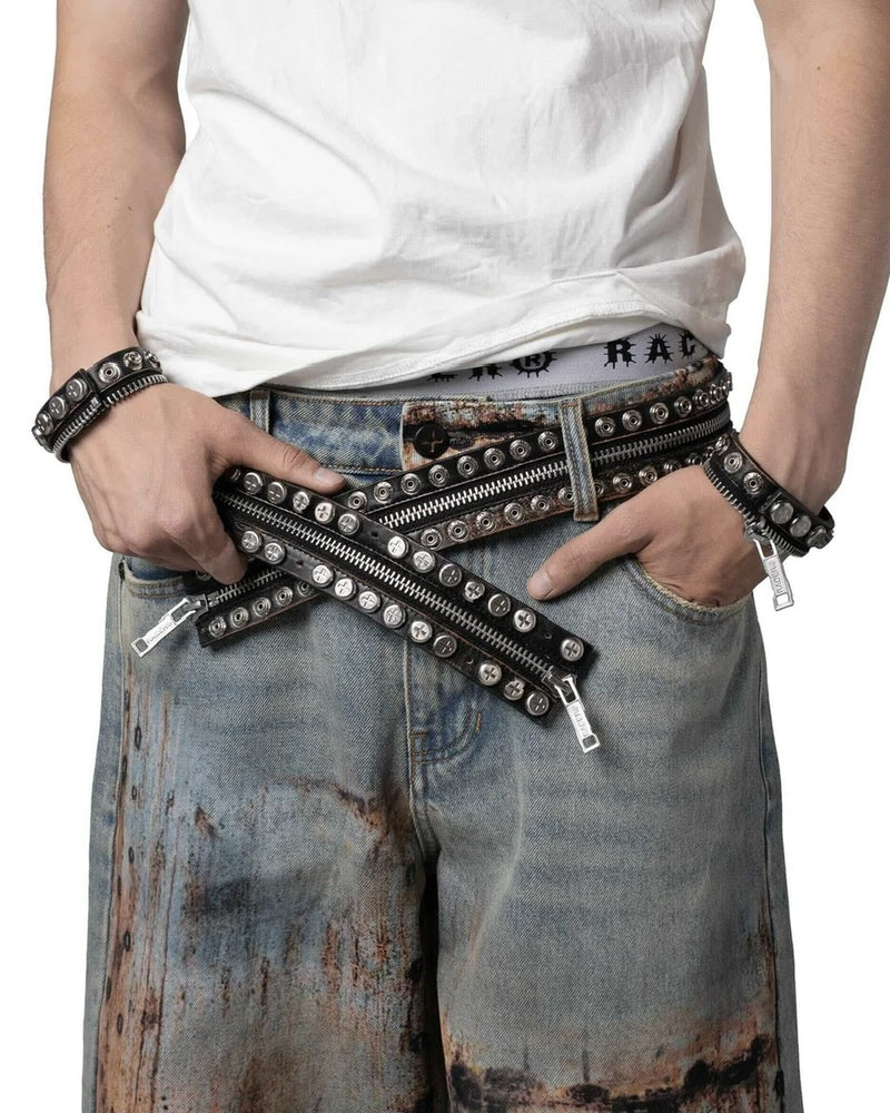 【RACER WORLDWIDE】Split Button Belt