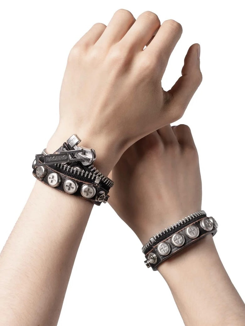 【RACER WORLDWIDE】Split Button Bracelet