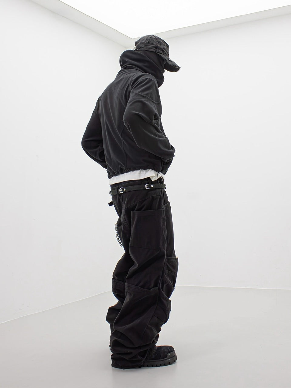 【roaringrad】BALACLAVA FLEECE HOOD JACKET