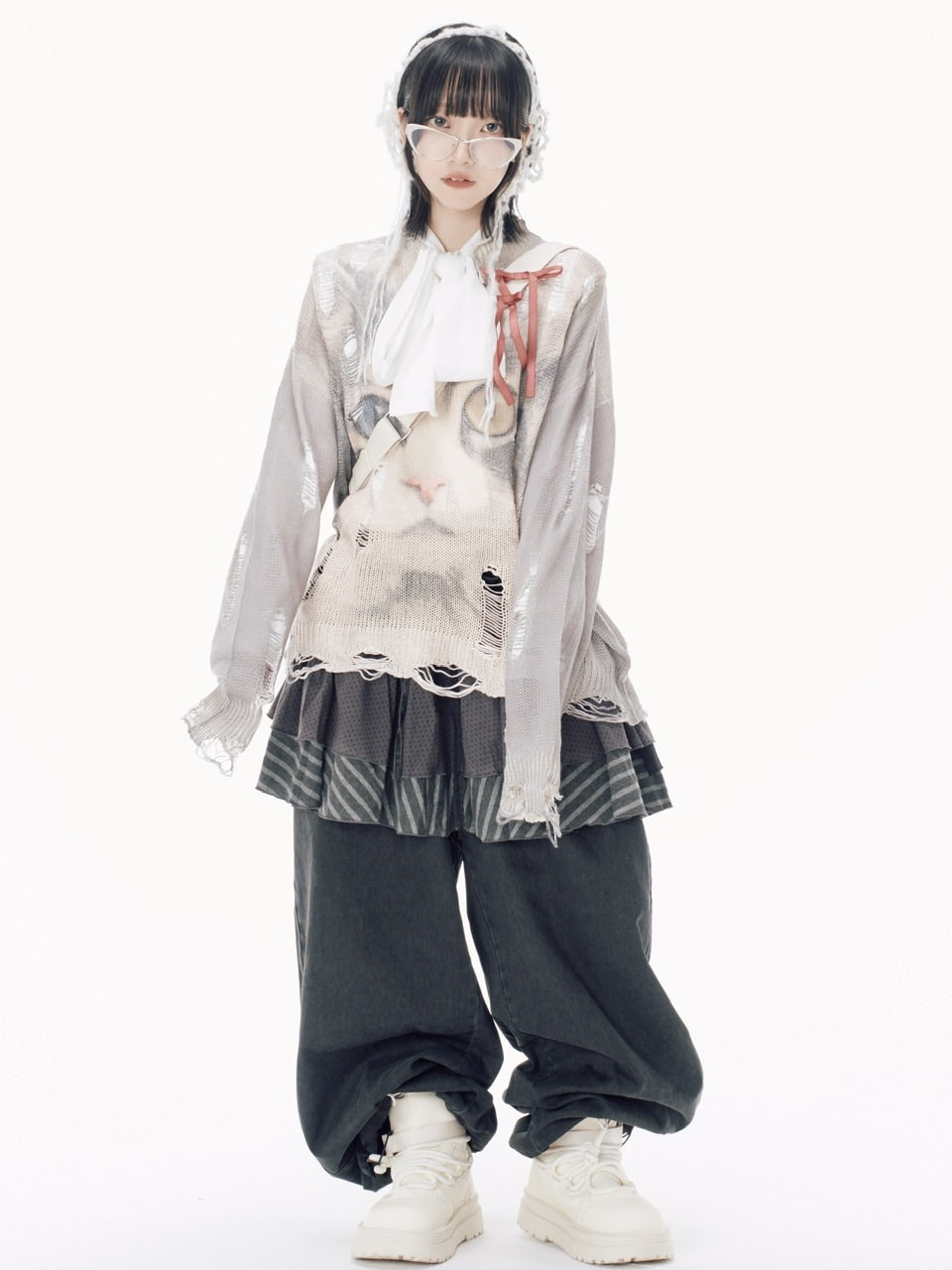 国際配送【Nerd out XU】 round puffer boots / 【ナードアウトエックスユー】ラウンドパフブーツ (2color)