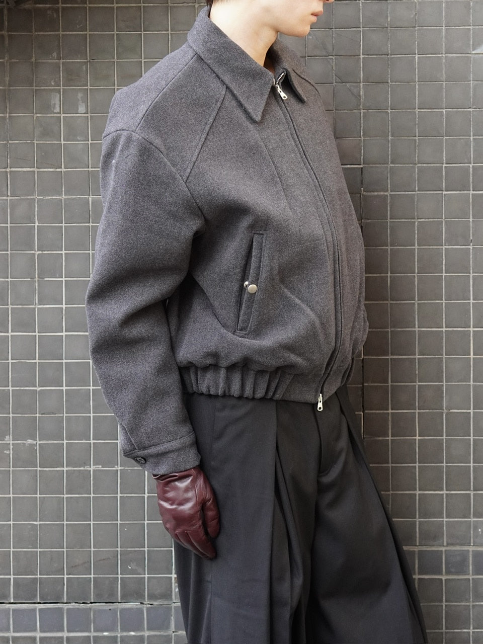 東京店WEB限定受注制受注制【Chikashitsu +】leather gloves / 【チカシツプラス】レザーグローブ (2color)