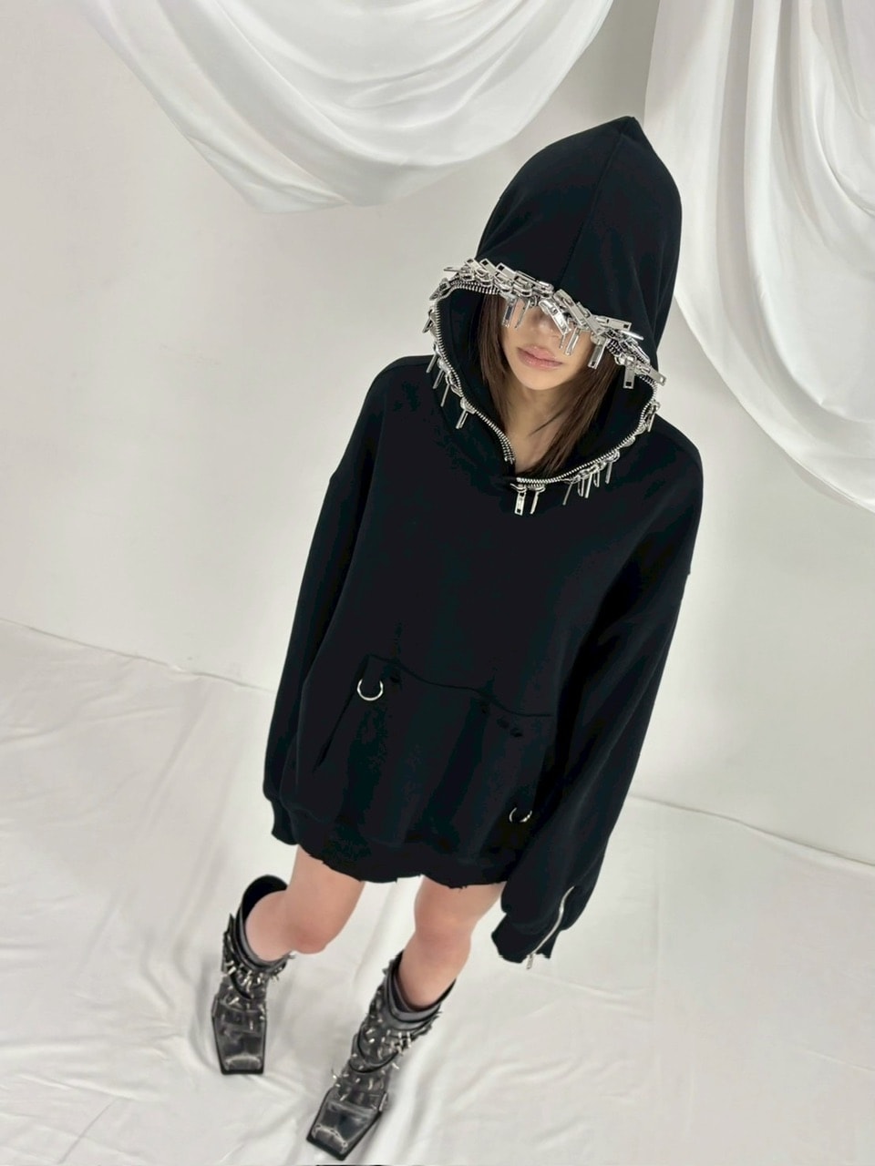 【YIKAI LABORATORY】Luxury zipper hoodie