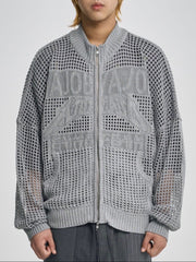 着画、物撮りまだ【AJOBYAJO】Total Logo Drop Needle Zip-Up