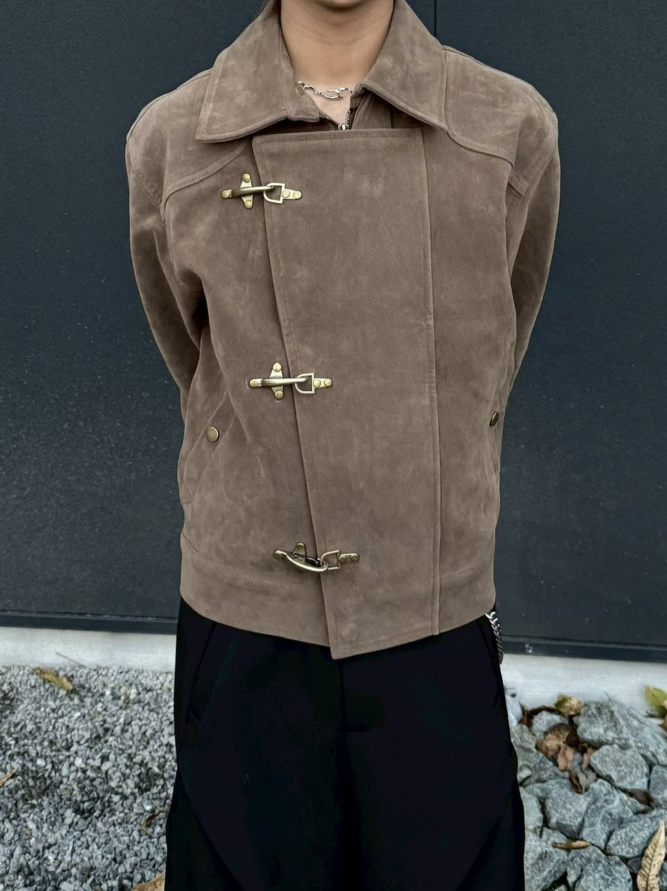 国際配送【RENOL】fireman suede jacket (2color)