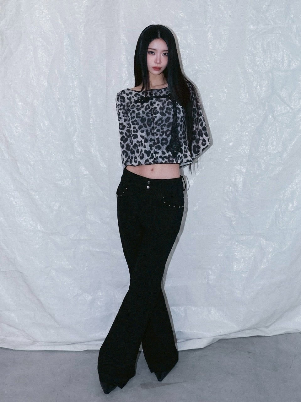 1/2 20:00発売【CHERRYQUIRI】metalic stud boots cut pt