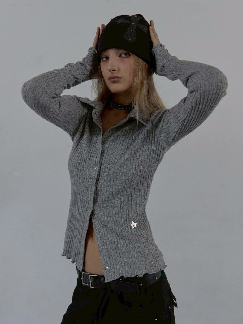 【SETUP‐EXE】CROSS STUDDED BEANIE / 【セットアップエグゼ】クロススタッズビーニー