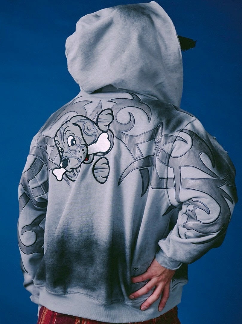 【GALFY】汚れ部族パーカー / 【ガルフィー】汚れ部族パーカー