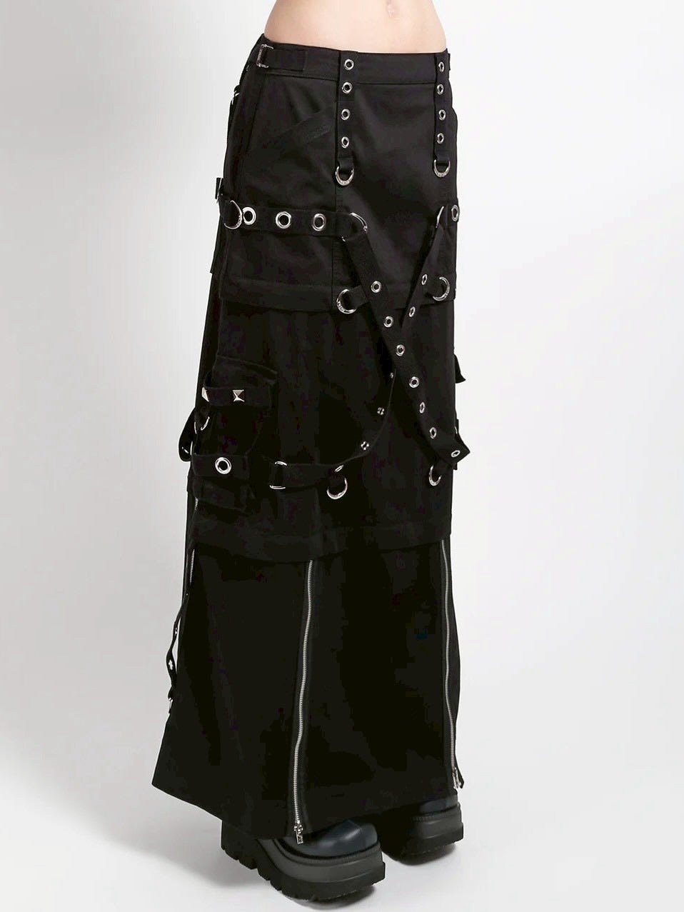 【TRIPP nyc】ZIP OFF MEGA SKIRT[AF4986] / 【トリップ ニューヨーク 】3wayボンテージジップオフスカート