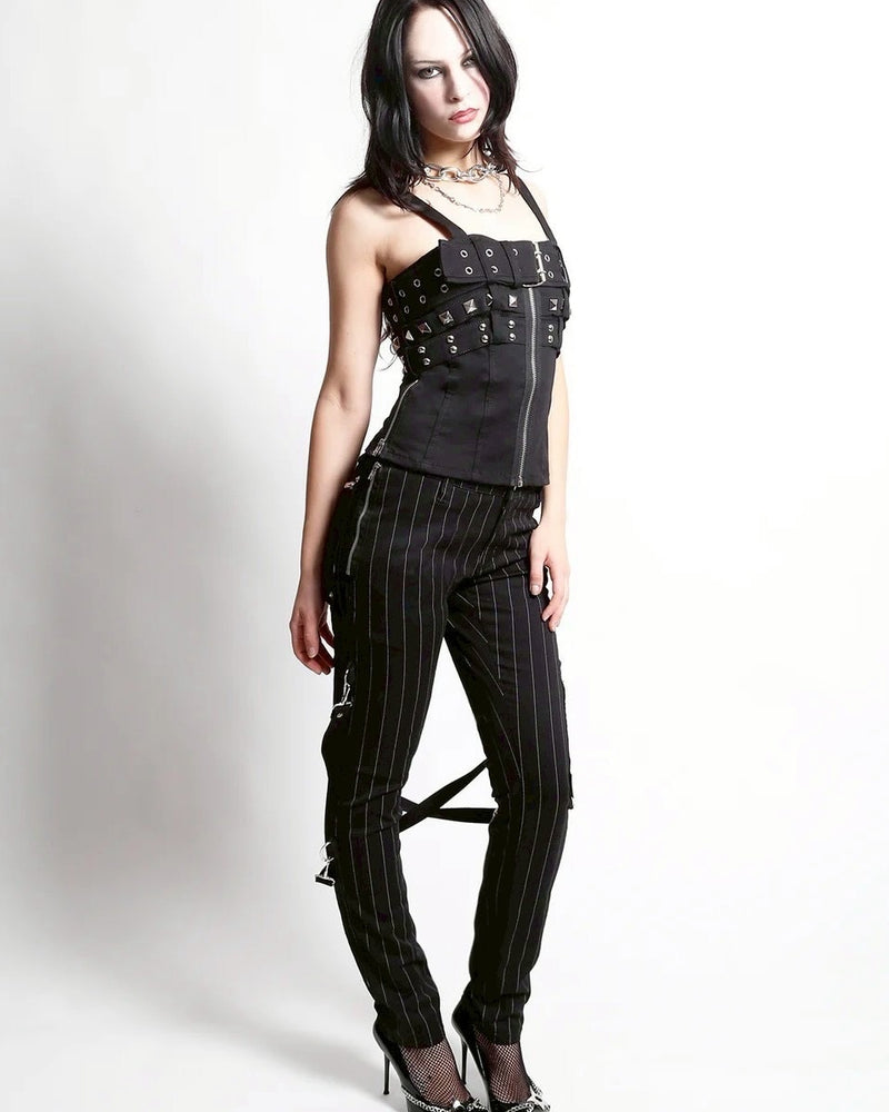 【TRIPP nyc】TRIPLE BELT CORSET[IS4278] / 【トリップ ニューヨーク 】トリプルベルトキャミソール