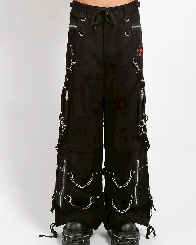 【TRIPP nyc】SKULL STUD DENIM DARK STREET PANT[BD3691M] / 【トリップ ニューヨーク 】ボンテージスカルスタッズデニムパンツ