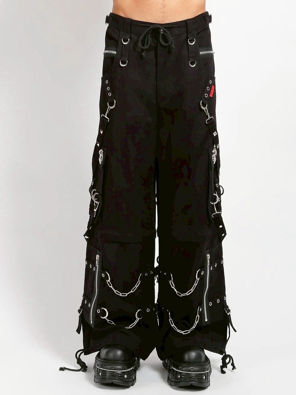 【TRIPP nyc】SKULL STUD DENIM DARK STREET PANT[BD3691M] / 【トリップ ニューヨーク 】ボンテージスカルスタッズデニムパンツ
