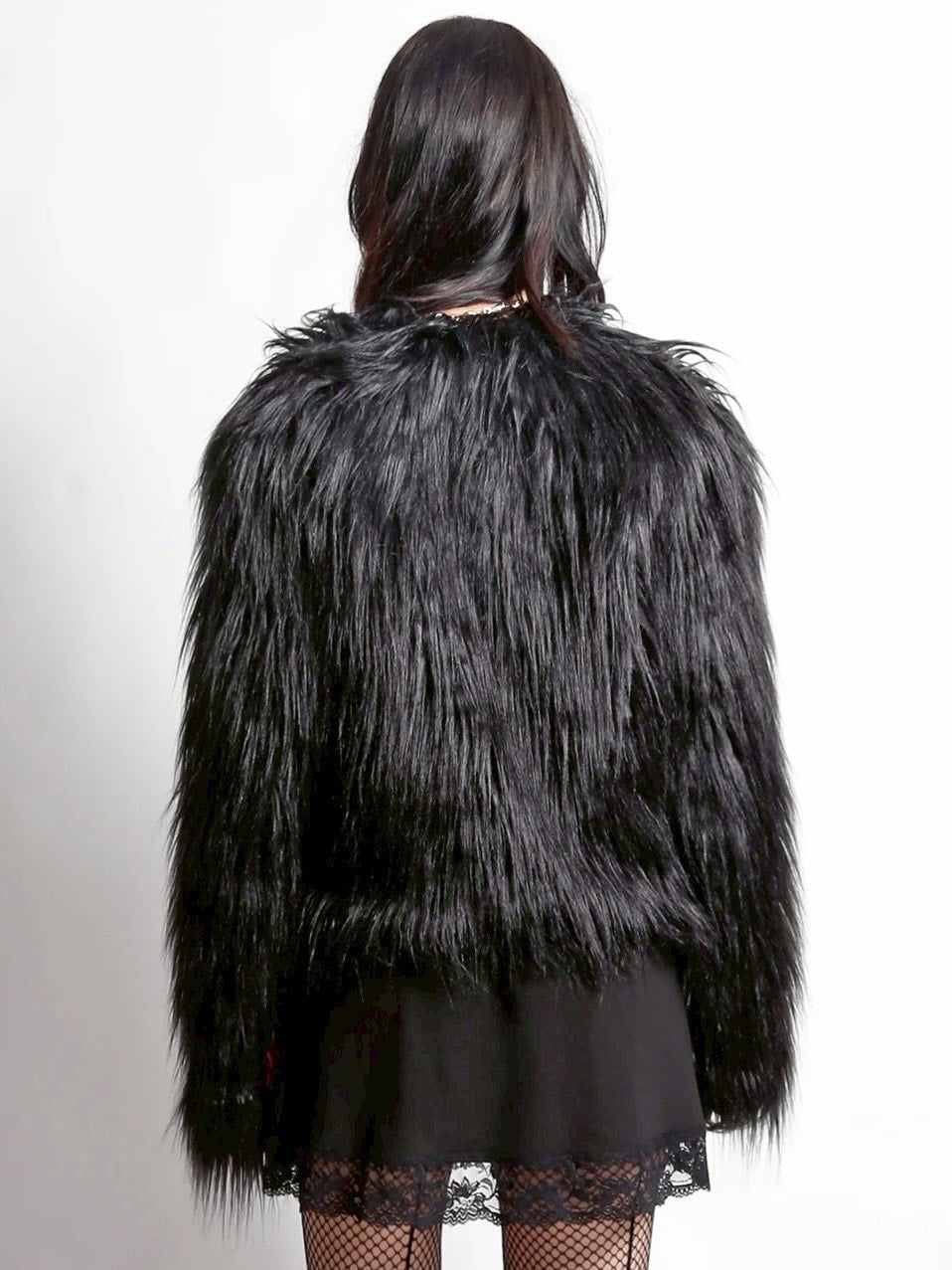 【TRIPP nyc】FURTASTIC FAUX FUR JACKET[CF3101] / 【トリップ ニューヨーク 】ベルトファージャケット
