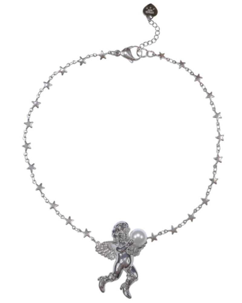 【HURJABOYACC】ANGEL WITH CHAIN CHAIN NECKLACE