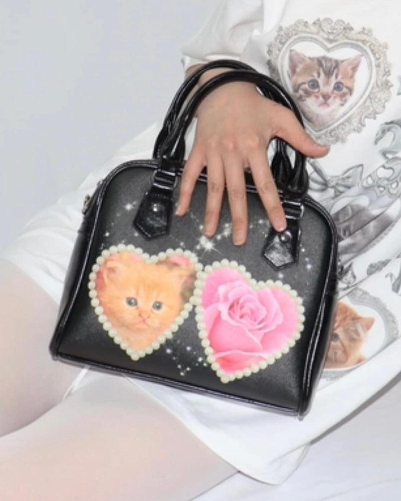【HURJABOYACC】PET LEATHER BAG S2 CAT