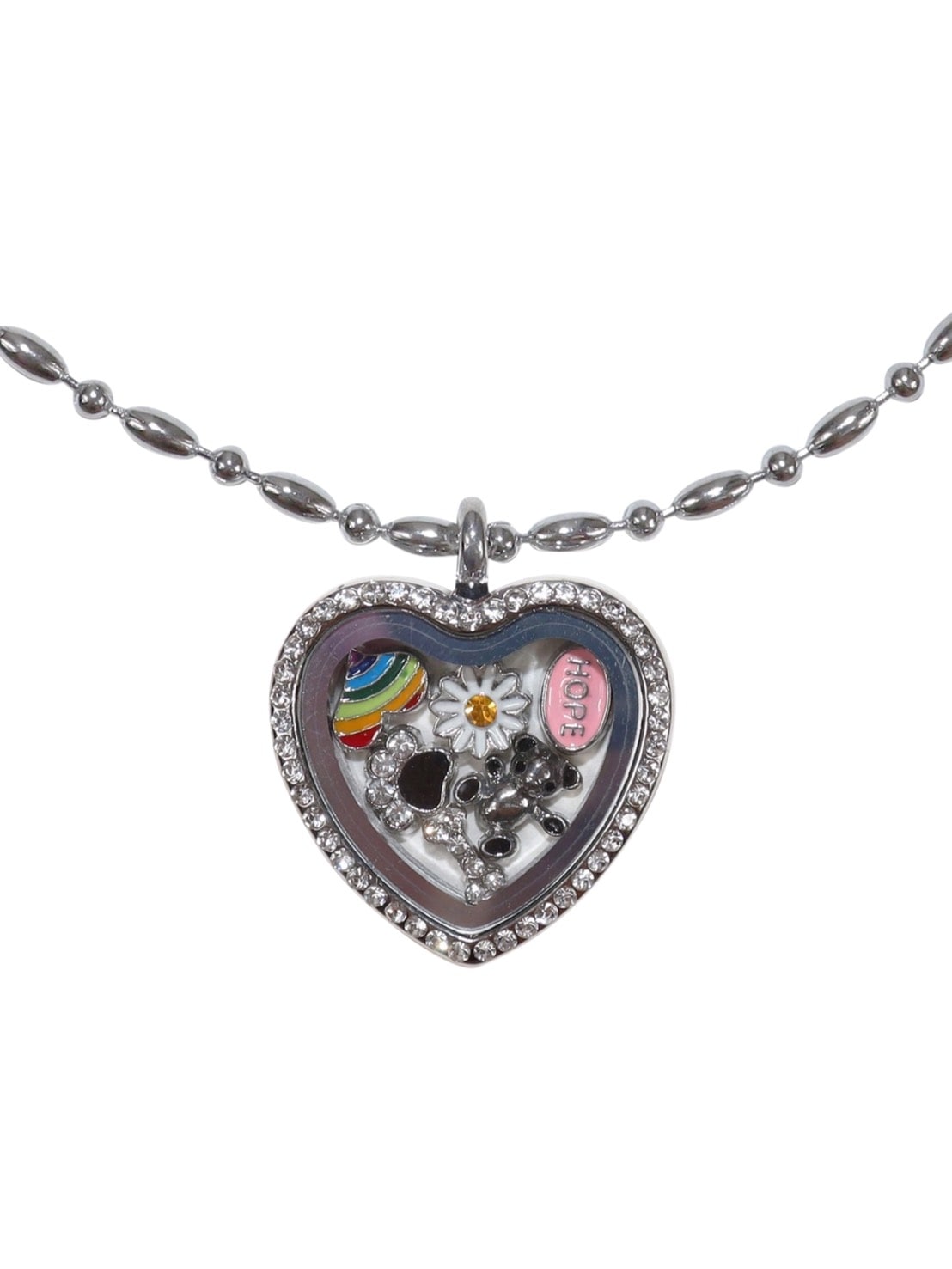 【HURJABOYACC】HEART BOX NECKLACE