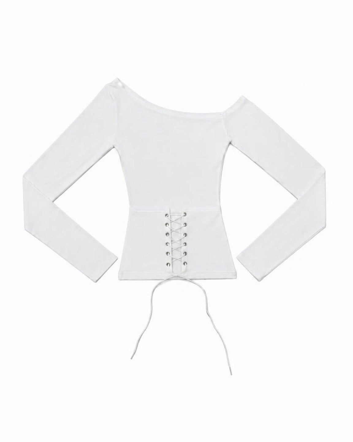受注制【nmtc+】Corset Lace-Up Long Sleeve (3color)