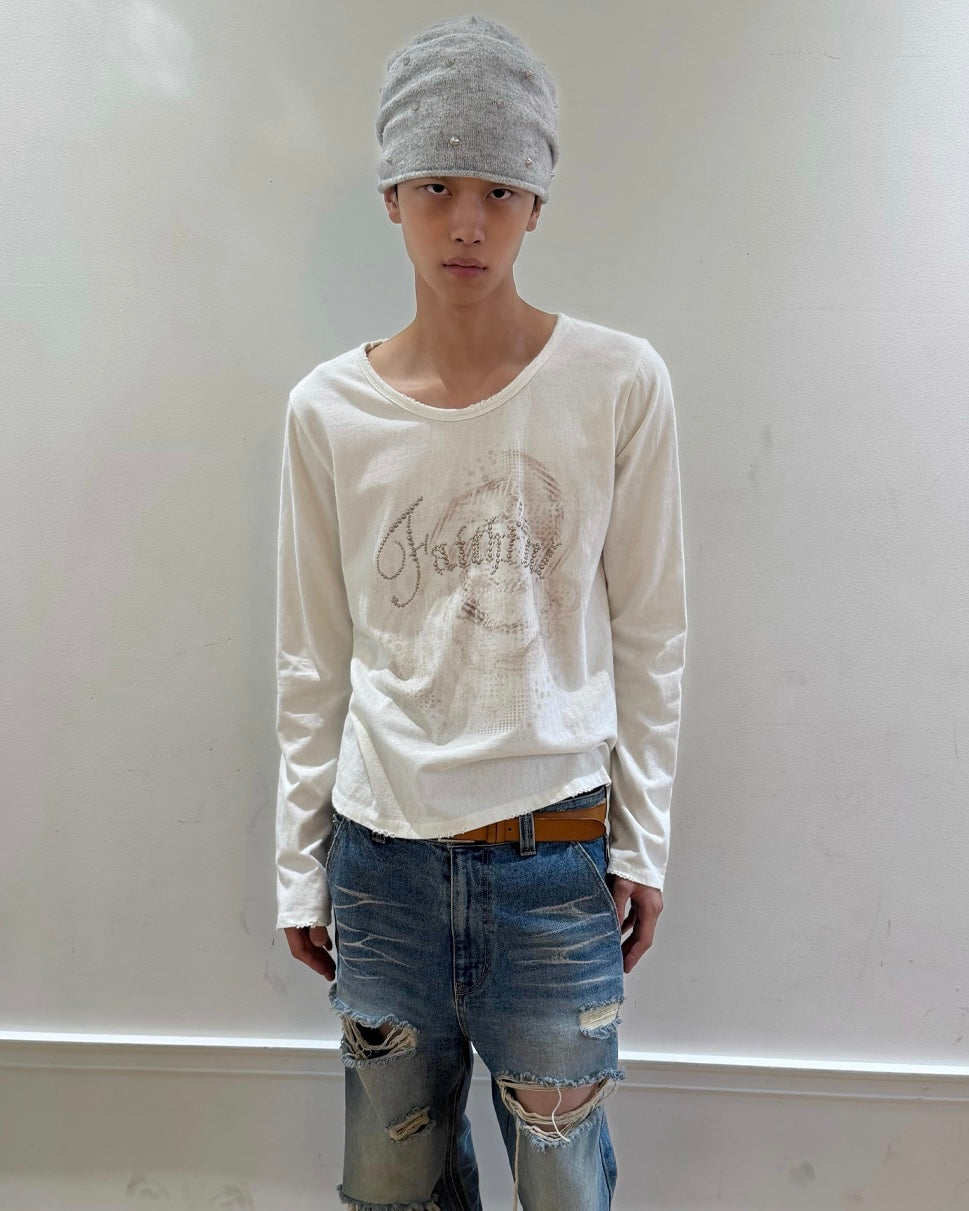 【LECYTO】Spike Studded Knit Beanie