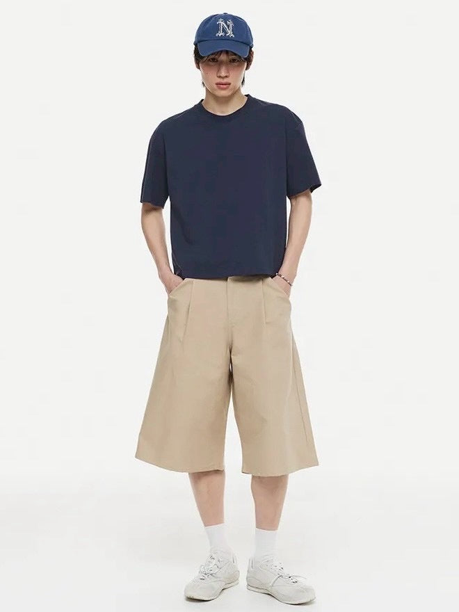 【DNSR】Compact Cotton Crop T-Shirt