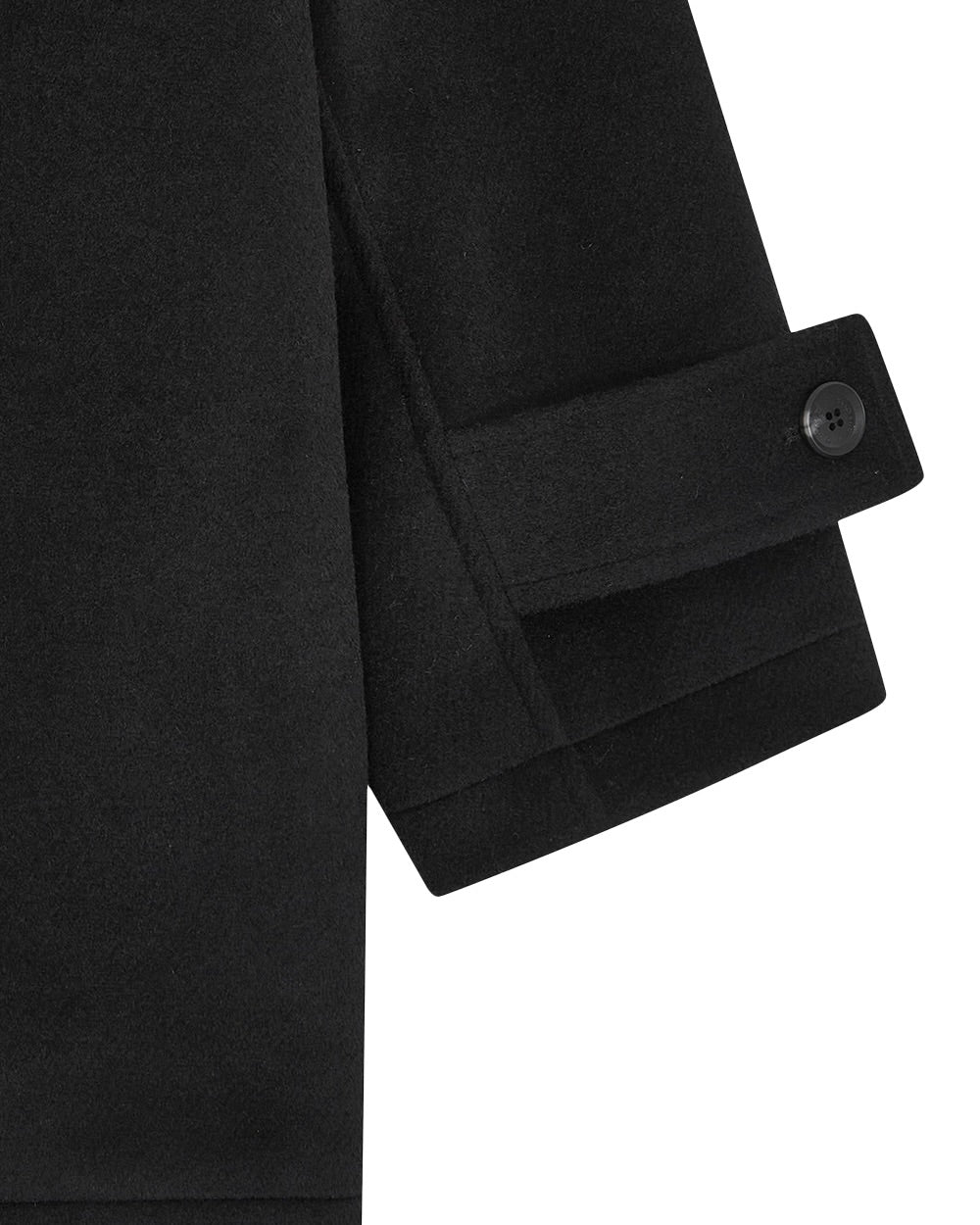 【TUOMIO】PLEATED TOGGLE WOOL COAT