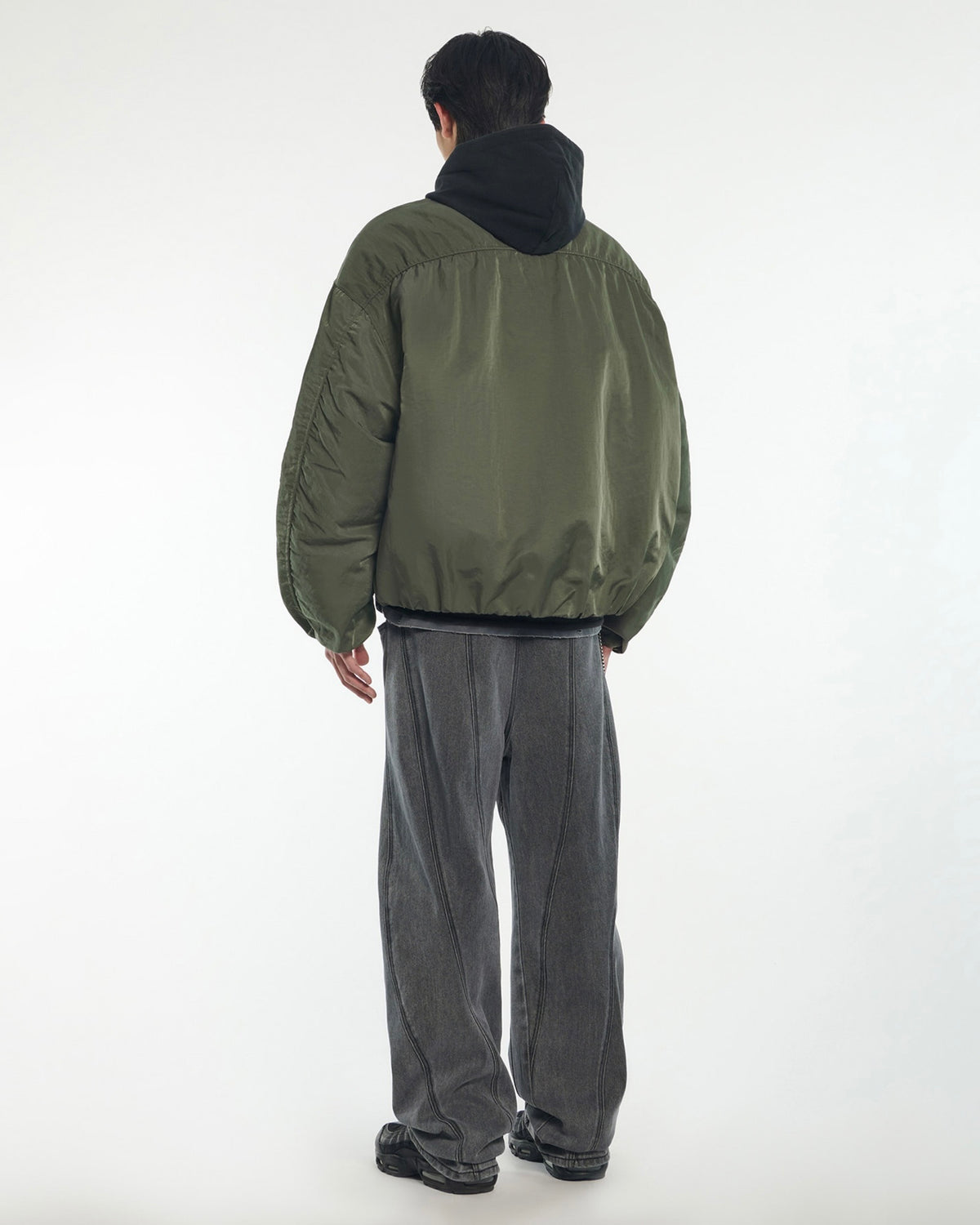 【NOMANUAL】OVERSIZED BOMBER JACKET