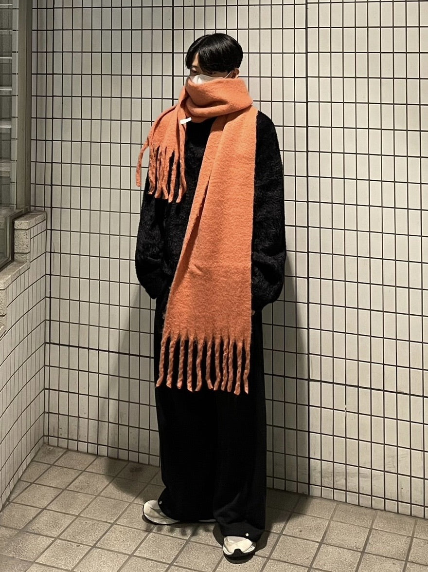 受注制【Chikashitsu +】volume color muffler (6color)