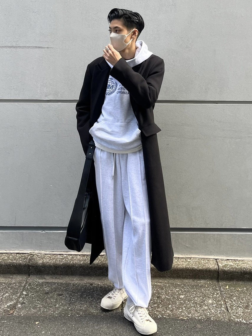 受注制【Chikashitsu +】arm zip gentleman coat (2color)