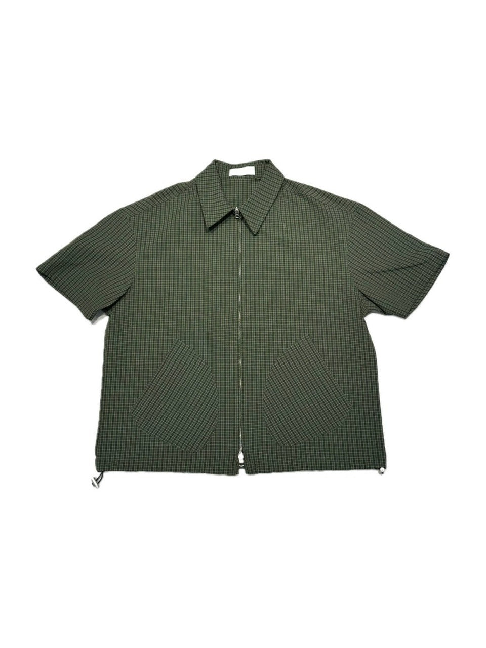 受注制【youll】cropped check shirt jacket (3color)