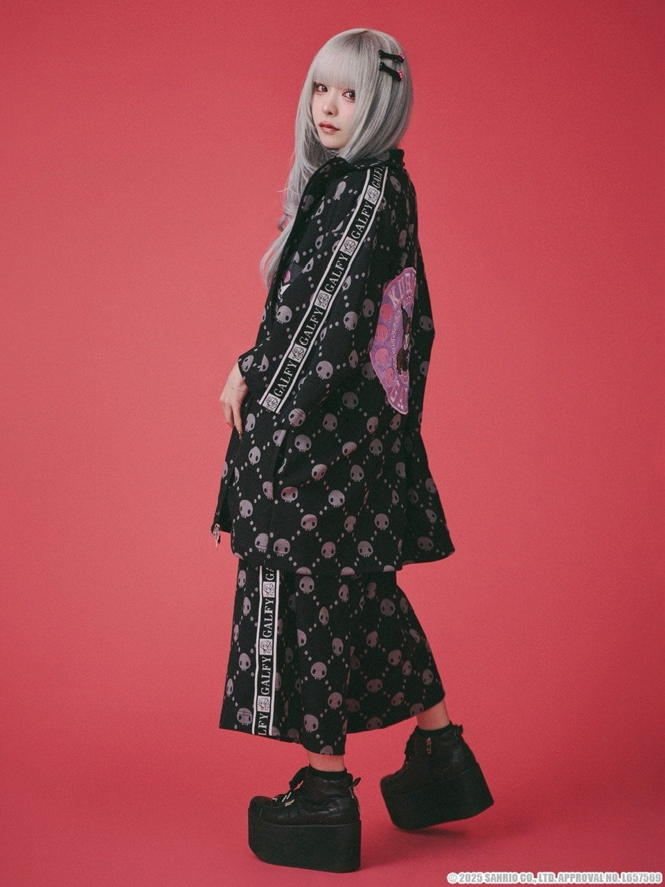 【GALFY×KUROMI】ドクロだらけ夏セットアップ