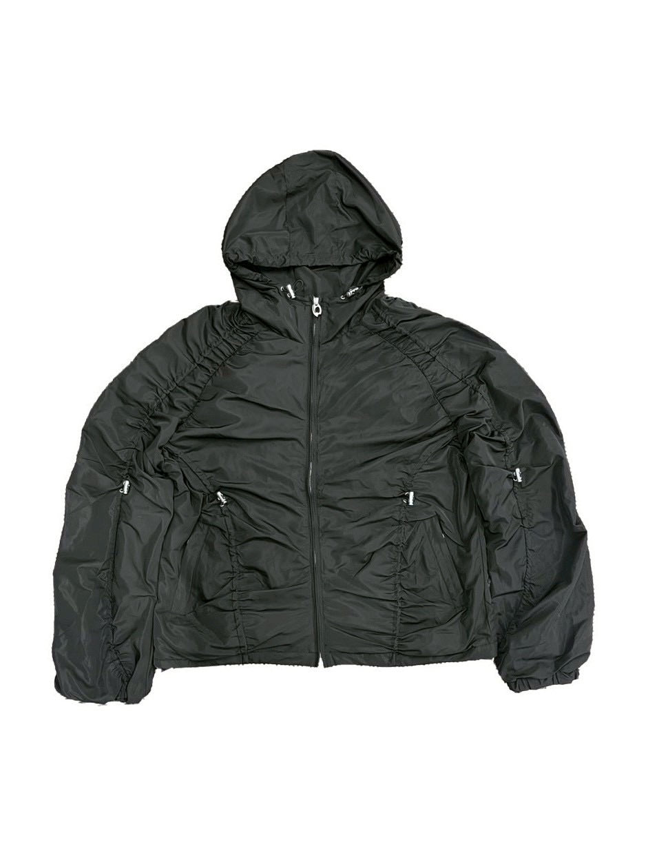 【DIG YOUR OWN GRAVE】SYN-EDGE BLOUSON /【ディグユアオウングレイブ】アシンメトリーテックブルゾン