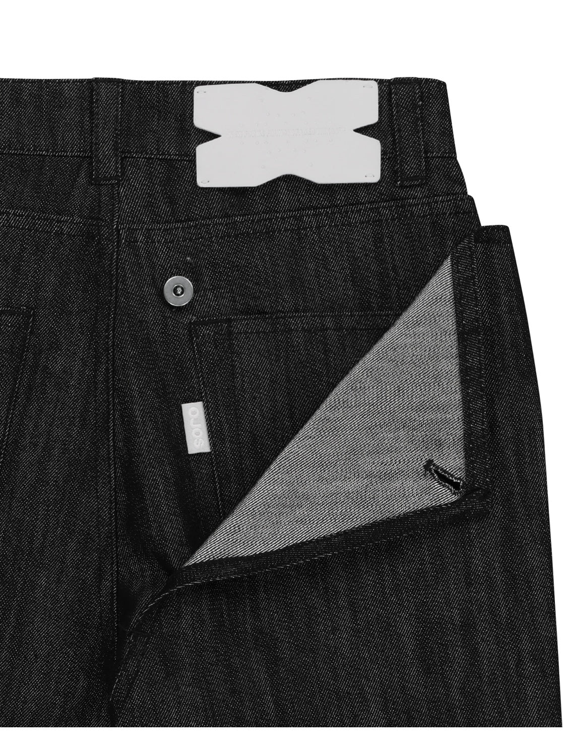 【OJOS】Metal Denim Pants