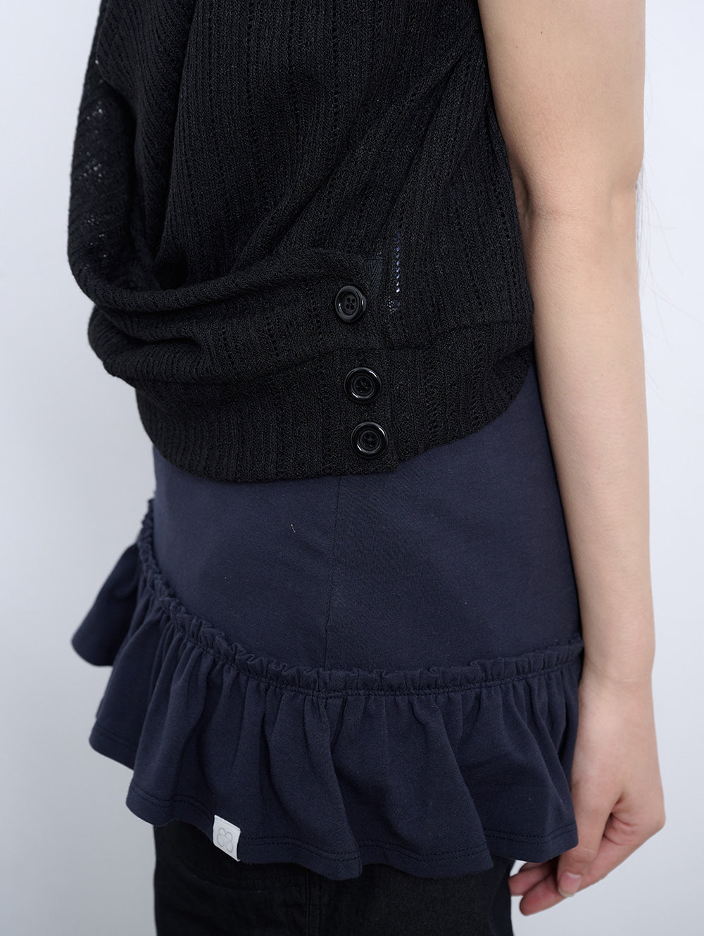 【TUOMIO】LIGHT LAYERED BOLERO
