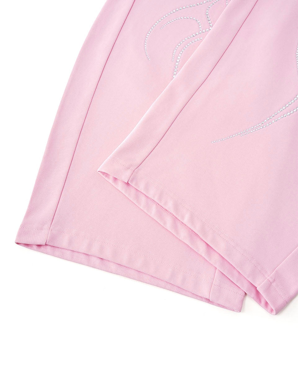 【SUPPLIER】Tribal Rhinestone Curve Sweat Pants